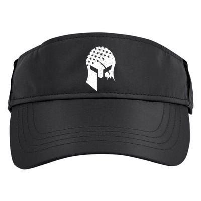 USA American Flag Warrior Skull Helmet Adult Drive Performance Visor