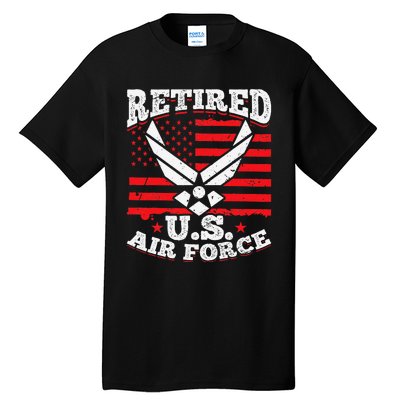 US Air Force Veteran retired U.S Air Force Tall T-Shirt