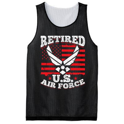 US Air Force Veteran retired U.S Air Force Mesh Reversible Basketball Jersey Tank