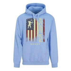 Usa American Flag Archery Mom Cute Gift Unisex Surf Hoodie