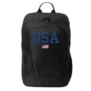 Usa American Flag Patriotic 4th Of July City Backpack