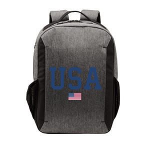 Usa American Flag Patriotic 4th Of July Vector Backpack