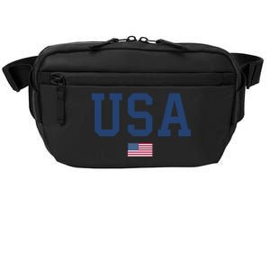 Usa American Flag Patriotic 4th Of July Crossbody Pack