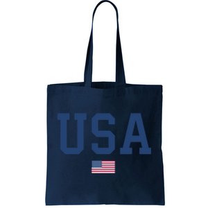 Usa American Flag Patriotic 4th Of July Tote Bag