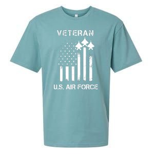 U.S. Air Force Stars Air Force Veteran Sueded Cloud Jersey T-Shirt