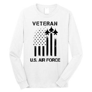 U.S. Air Force Stars Air Force Veteran Long Sleeve Shirt