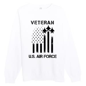 U.S. Air Force Stars Air Force Veteran Premium Crewneck Sweatshirt