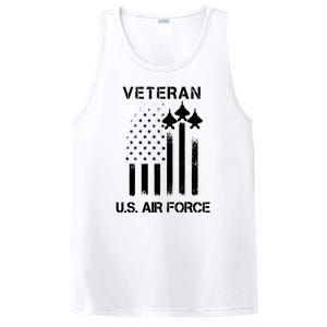 U.S. Air Force Stars Air Force Veteran PosiCharge Competitor Tank