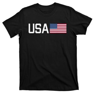 Usa American Flag Patriotic 4th Of July T-Shirt