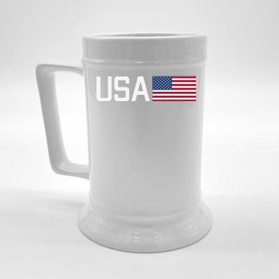 Usa American Flag Patriotic 4th Of July Beer Stein