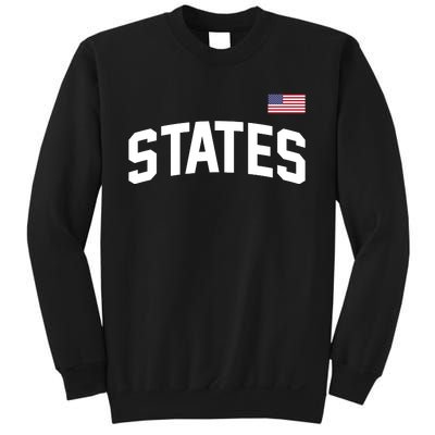 States United USA American Flag United States 4th Of July Sweatshirt