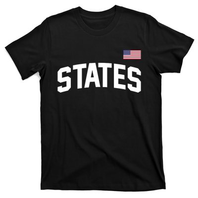 States United USA American Flag United States 4th Of July T-Shirt