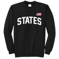 States United USA American Flag United States 4th Of July Tall Sweatshirt