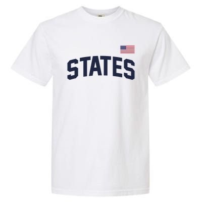 States United USA American Flag United States 4th Of July Garment-Dyed Heavyweight T-Shirt