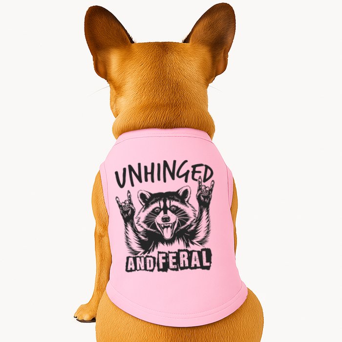 Unhinged and Feral Raccoon  Doggie Tank