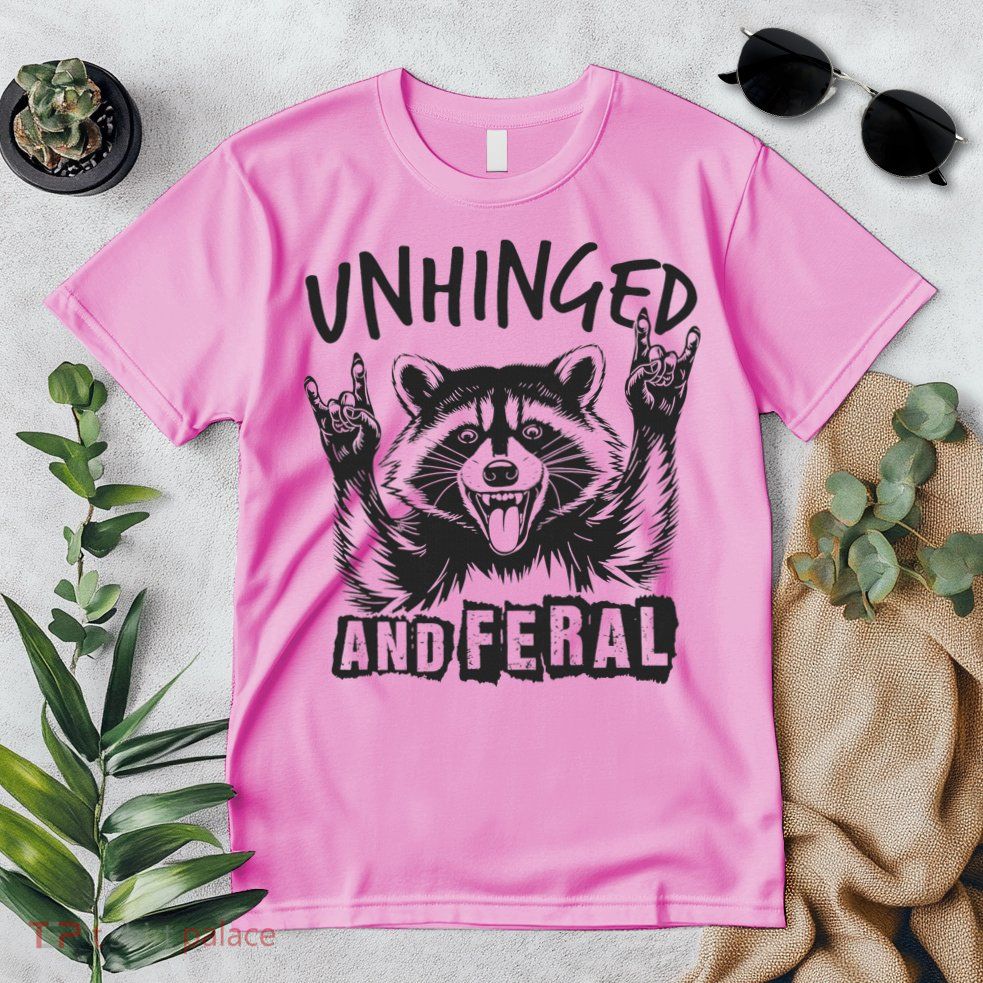 Unhinged and Feral Raccoon  Premium T-Shirt