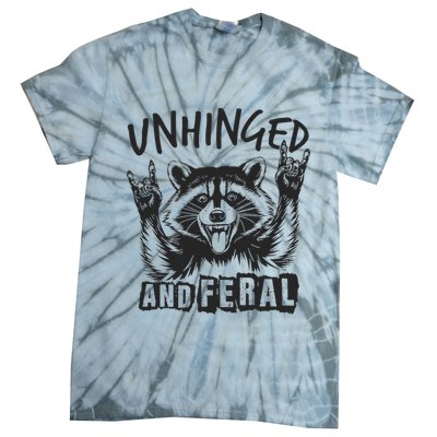 Unhinged and Feral Raccoon  Tie-Dye T-Shirt