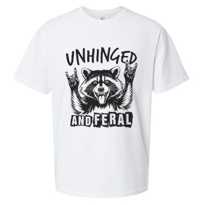 Unhinged and Feral Raccoon  Sueded Cloud Jersey T-Shirt
