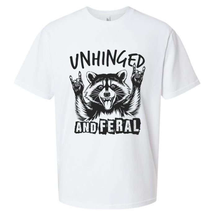 Unhinged and Feral Raccoon  Sueded Cloud Jersey T-Shirt