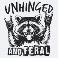 Unhinged and Feral Raccoon  Sueded Cloud Jersey T-Shirt
