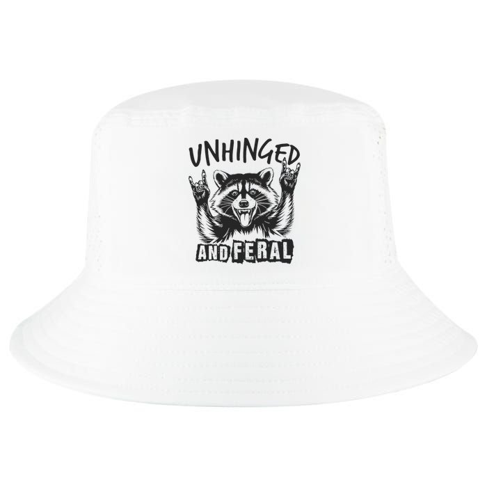 Unhinged and Feral Raccoon  Cool Comfort Performance Bucket Hat
