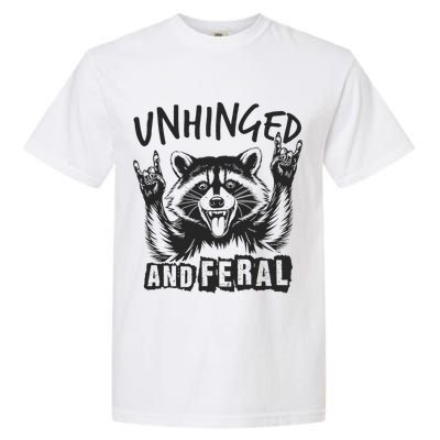 Unhinged and Feral Raccoon  Garment-Dyed Heavyweight T-Shirt