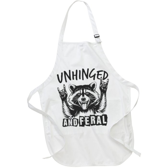 Unhinged and Feral Raccoon  Apron