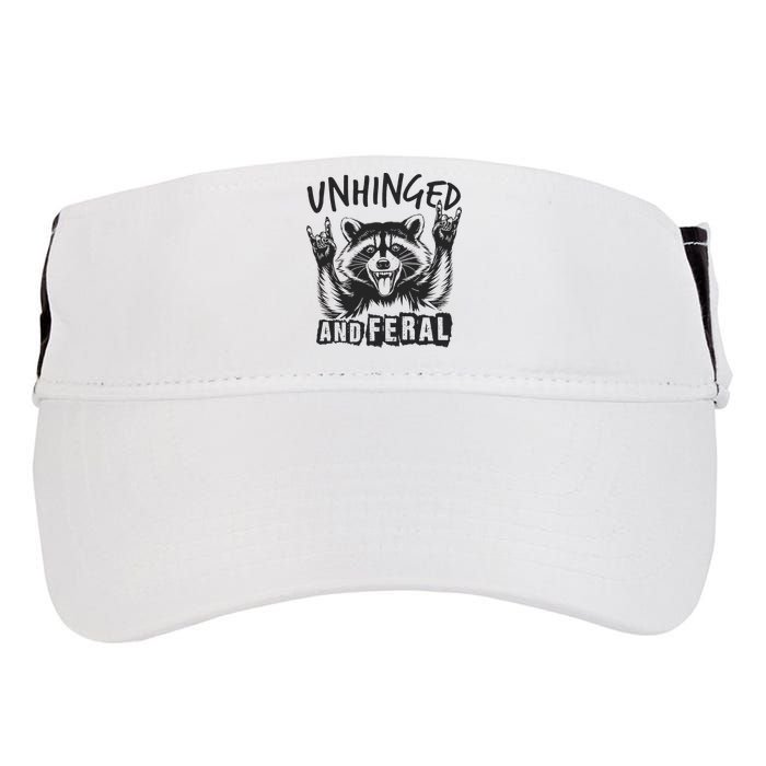 Unhinged and Feral Raccoon  Adult Drive Performance Visor