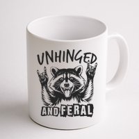 Unhinged and Feral Raccoon  Mug