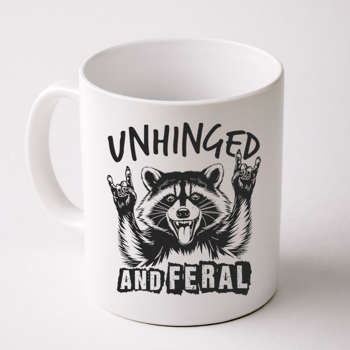 Unhinged and Feral Raccoon  Mug