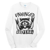 Unhinged and Feral Raccoon  Tall Long Sleeve T-Shirt