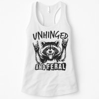 Unhinged and Feral Raccoon  Womens Tank Top