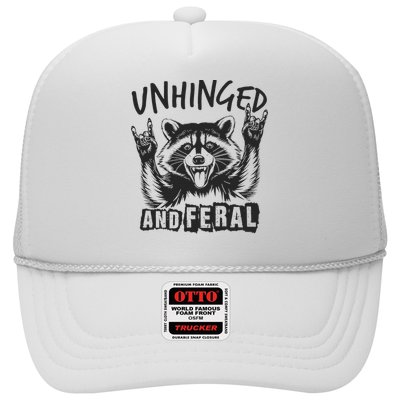Unhinged and Feral Raccoon  Trucker Hat