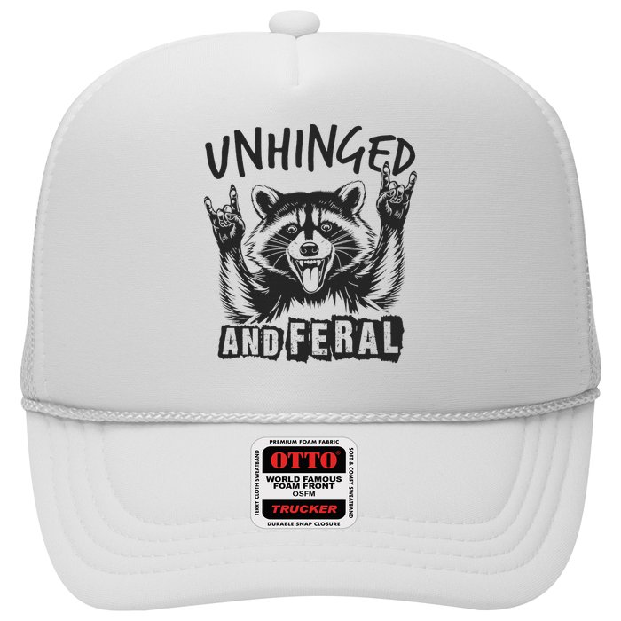 Unhinged and Feral Raccoon  Hat