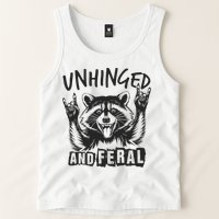 Unhinged and Feral Raccoon  Tank Top