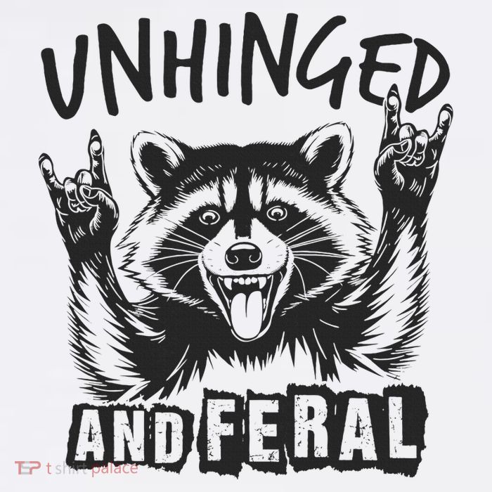 Unhinged and Feral Raccoon  Tank Top