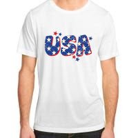 Usa American Flag 4th Of July Boy Girl Vintage Adult ChromaSoft Performance T-Shirt