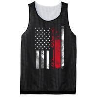 Us American Flag Semi Truck Driver 18 Wheeler Trucker Gift Mesh Reversible Basketball Jersey Tank