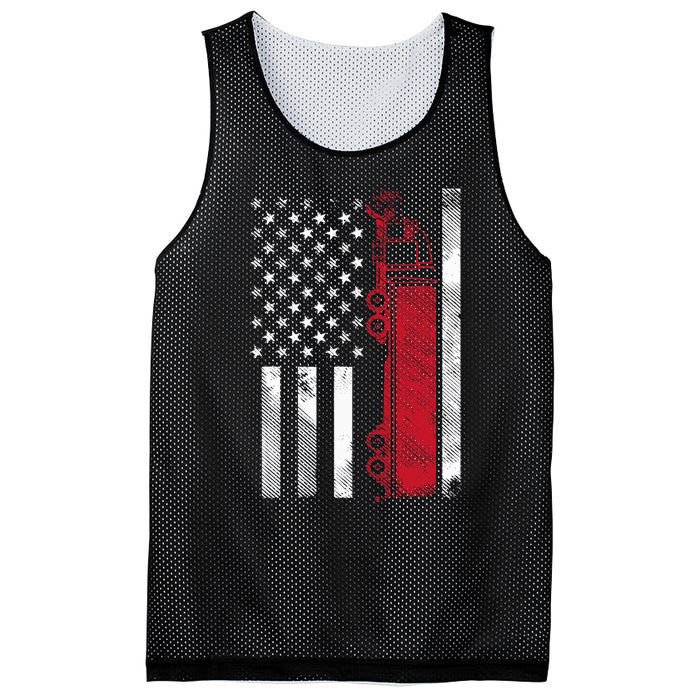 Us American Flag Semi Truck Driver 18 Wheeler Trucker Gift Mesh Reversible Basketball Jersey Tank