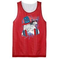 USA American Flag Fireworks Hip Hop Headphones Eagle Mesh Reversible Basketball Jersey Tank