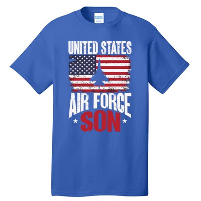 Us Air Force Veteran United Sates Air Force Son Cool Gift Tall T-Shirt