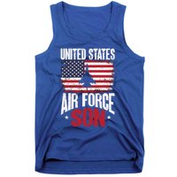 Us Air Force Veteran United Sates Air Force Son Cool Gift Tank Top