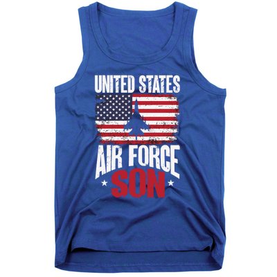 Us Air Force Veteran United Sates Air Force Son Cool Gift Tank Top