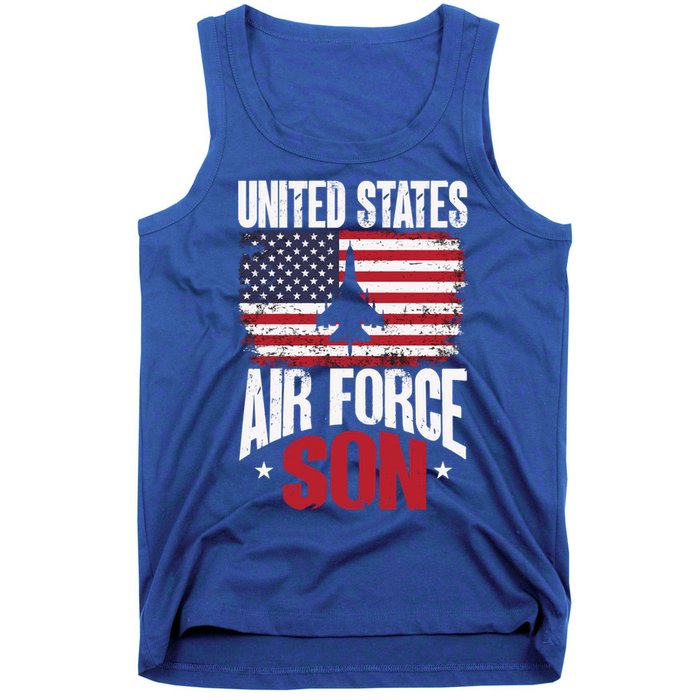 Us Air Force Veteran United Sates Air Force Son Cool Gift Tank Top