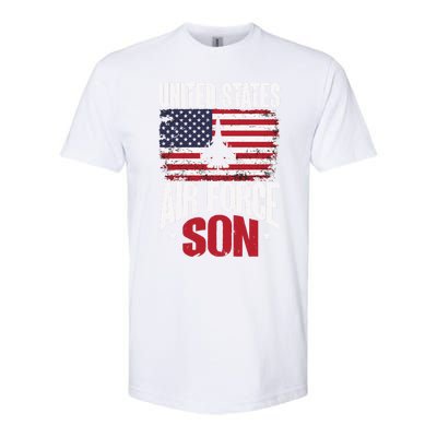 Us Air Force Veteran United Sates Air Force Son Cool Gift Softstyle CVC T-Shirt