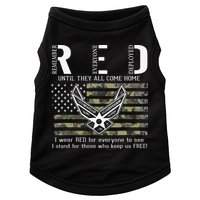 US Air Force Support RED Friday Remember Everyone Deployed Doggie Tank