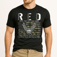 US Air Force Support RED Friday Remember Everyone Deployed Performance Shirt