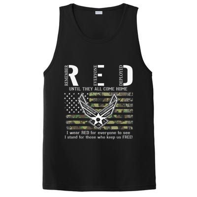 US Air Force Support RED Friday Remember Everyone Deployed PosiCharge Competitor Tank