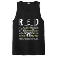 US Air Force Support RED Friday Remember Everyone Deployed PosiCharge Competitor Tank