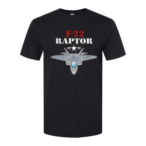 US Air Force Military Aviation F22 Raptor Proud Air Force Softstyle® CVC T-Shirt